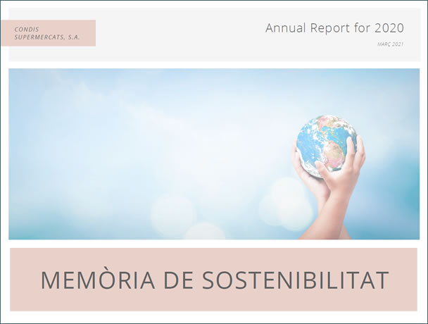Mem&ograve;ria de Sostenibilitat Condis 2020