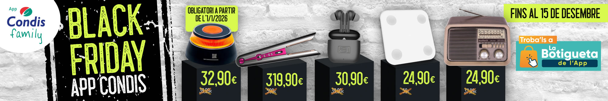 Black Friday APP Condis