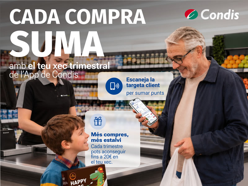 Cada compra suma
