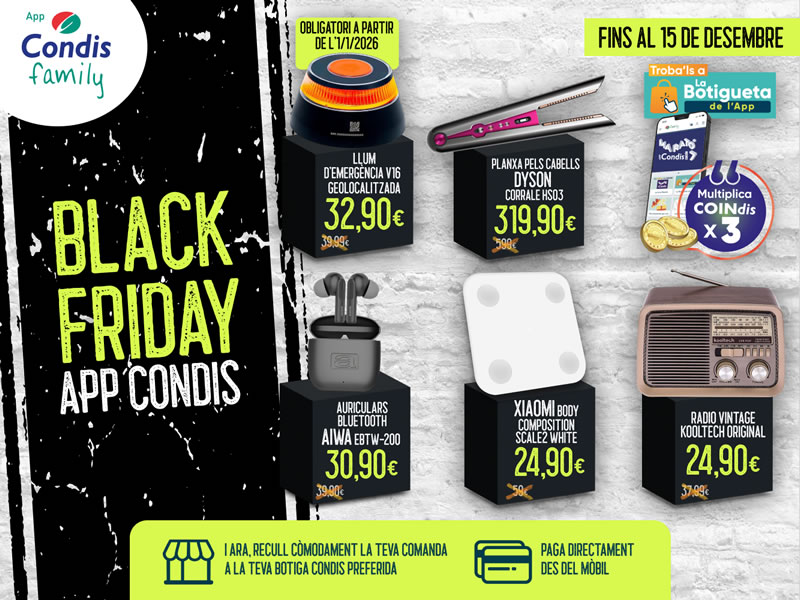 Black Friday APP Condis