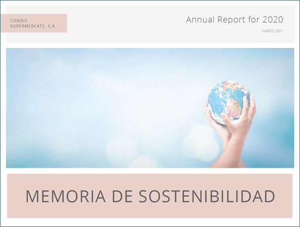 Memoria de Sostenibilidad Condis 2020