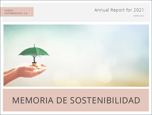 Memoria de Sostenibilidad Condis 2021