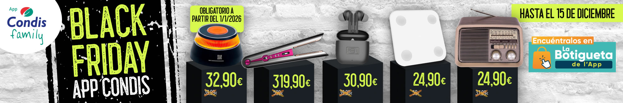 Black Friday APP Condis