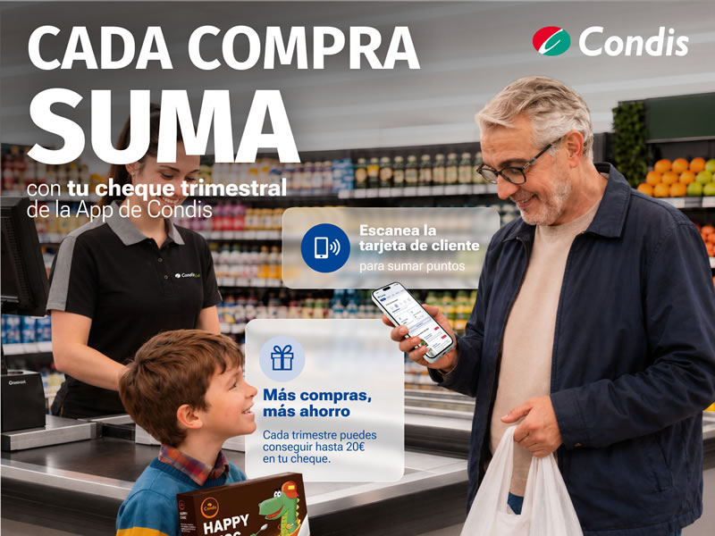 Cada compra suma