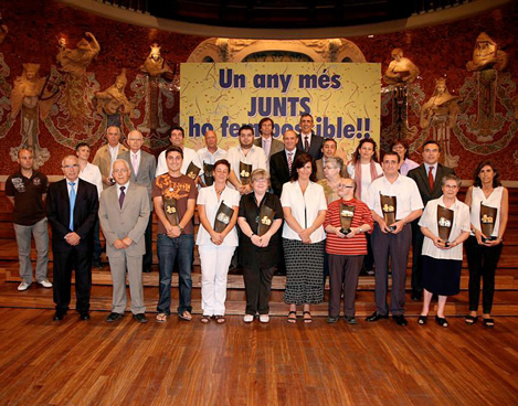 2009 - Décimo aniversario acción social 'ordenatas para el cole'.